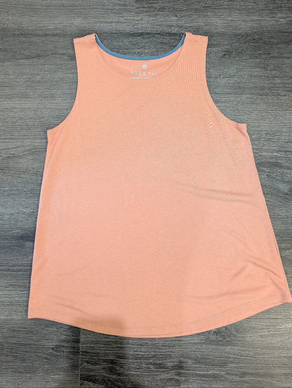 Free Fly Bamboo Highline Tank Women M Dusty Rose Sleeveless Outdoor Flowy Active